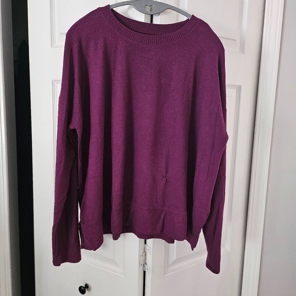Lucky Brand Purple Sweater Size Large